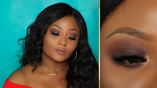 Beginner Friendly Brown Smokey Eye Makeup Tutorial