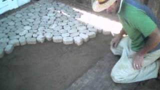Custom Cobblestone Paver Driveway