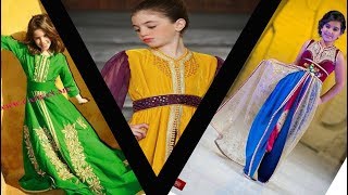 ROBES CAFTANS pour petites filles / DEFILE DE MODE