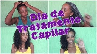 Dia de tratamento capilar - Cabelo Crespo/Cacheado/Afro