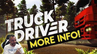Truck Driver - MORE INFO PS4/Xbox/PC