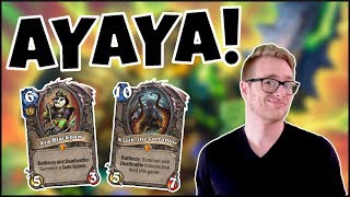 Hearthstone | AYAYA! | Wild Jade Rogue | Rise of Shadows | Legend