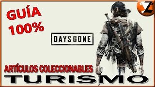 Days Gone: Guía de Artículos de Turismo [GUÍA DE ARTÍCULOS COLECCIONABLES] Guía 100%