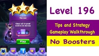 Bejeweled Stars Level 196 Tips and Strategy Gameplay Walkthrough No Boosters