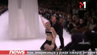 Обнаженные Украинки Посетили Показ Nina Ricci Во Франции (26.09.13) EmOneNews