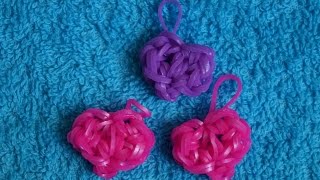 Фигурки из резинок. Фигурка из резинок "Сердечко" без станка