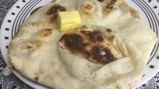 How to make Tandoori Naan at home in Hindi (Tandoori Naan on tawa)