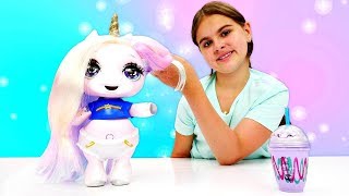 Видео с игрушками - Единорожка Пупси (Poopsie) идет на пикник - Мультики для девочек