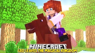 LEO GOES HOME!!!! Little Leo Adventures | Minecraft Custom Roleplay
