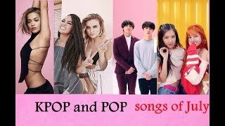 Top KPOP POP ПЕСЕН ИЮЛЬ 2018 | BTS, TWICE, DEMI LOVATO, BLACKPINK