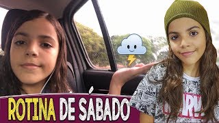 MINHA ROTINA DA MANHÃ ATÉ A NOITE NO SÁBADO - TUDO O QUE ACONTECEU
