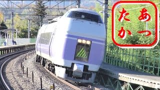 【さよならE351系】振り子全開！特急スーパーあずさ 高速通過集　E351系