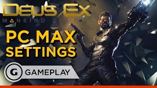Side Mission Negotiations - Deus Ex: Mankind Divided Max Settings Gameplay
