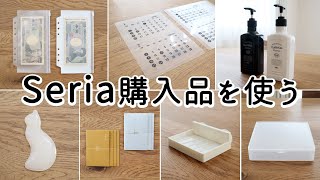 【セリア購入品を使う】クラシカルなポンプボトルでシンク周りをリニューアル。6リングバインダーに新しいEVAジッパーリフィル登場、透けるカレンダーや猫かっさなど