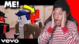 ROBLOX MUSIC VIDEO REACTION! (I AM IN THE VIDEO!) - The Spectre Alan Walker