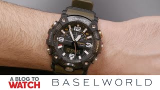 Casio G-SHOCK Mudmaster GG-B100 (GGB100-1A3) Watch Hands-On | New for Baselworld 2019 | aBlogtoWatch