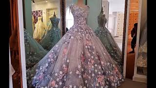 Floral Gown Dresses || Barbie Gowns || Doll Gowns || ball Gown Dressesl  2018