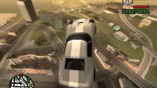 Похождения По миру GTA SAN ANDREAS Пасхалки+гора Чиллиад с ети и пигси