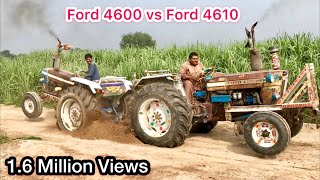 Tractor tochan Ford 4600 vs Ford 4610 with out driver
