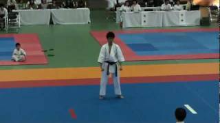 極真館　第8回全日本型競技空手道選手権大会　井上雄太　決勝型