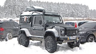 Land Rover Defender vs НИВА vs Jeep Grand Cherokee vs УАЗ vs Suzuki Samurai [Off-Road 4х4]