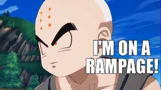 Krillin went on a RAMPAGE, 3 SICK ft3 sets in a row!!