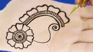 बहुत सुंदर और आसान अरेबिक मेहँदी डिज़ाइन / New Arabic Mehndi Design by Sonia Goyal #18 मेहँदी डिज़ाइन