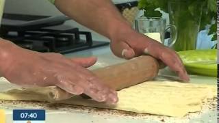 Кухня холостяка. Завитушки с крабовыми палочками и сыром