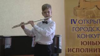 Святослав Петров - IV Открытый городской конкурс юных исполнителей, Гродно - 2017