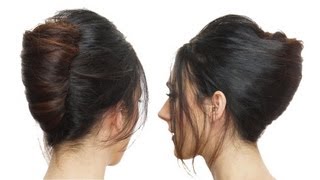 Chignon Banane facile et rapide