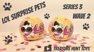 LOL Surprise Pets Series 3 Wave 2 Hop Hop Bunny Hun Unboxing