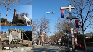 일상브이로그-카메라 수리후..휴게소 먹방,전주 한옥마을,길거리야 바게뜨,임실 치즈테마파크,DUBHE 디저트카페