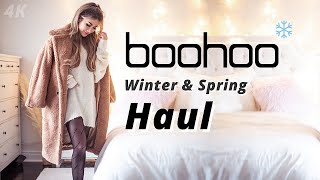 BOOHOO Winter Spring try on haul 2020 | Affordable outfits