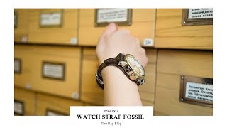 Как сшить ремешок для часов/Watch Strap is Made FOSSIL/FREE PDF PATTERN