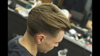 Текстурная мужская стрижка/Мужская стрижка на пальцах/мужская стрижка на средние волосы