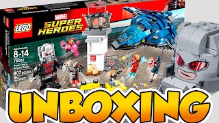 Lego Marvel Civil War Sets Super Heroes Airport Battle Antman vs Ironman