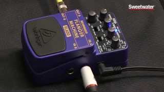 Sweetwater's Behringer Flanger Machine FL600 Pedal Review