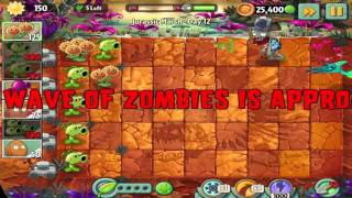 Plants vs Zombies 2 Jurassic Marsh Day 12