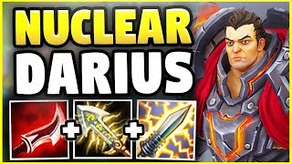 NUCLEAR ONE-SHOT DARIUS! 100% INSTANT KILLS WITH W! (INSANE DAMAGE) - League of Legends