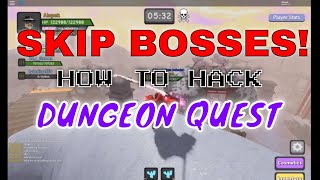 Skipping Bosses! How to Hack Dungeon Quest Roblox