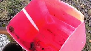 (68)Доработанная ручная сажалка для рассады , картошки и многих огородных культур .