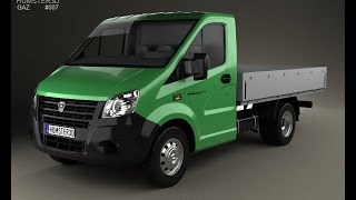 3D Model GAZ GAZelle Next Flatbed 2013 at 3DExport.com