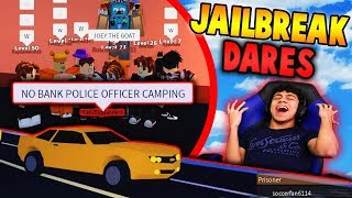 EXTREME ROBLOX JAILBREAK DARES?! (Roblox Jailbreak)