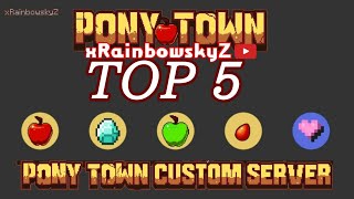 Pony Town | Top 5 Custom Servers