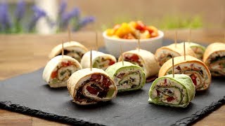 How to Make Party Pinwheels | Appetizer Recipes | Allrecipes.com
