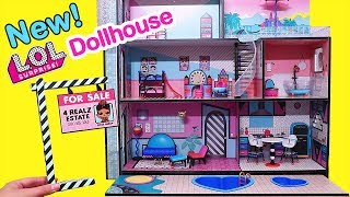 NEW Dollhouse w/ Swimming Pool for LOL Families ! Toys and Dolls Fun for Kids | SWTAD