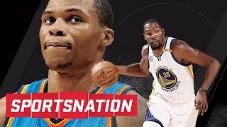 Did Russell Westbrook purposely sign extension on Kevin Durant's birthday? | SportsNation | ESPN