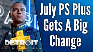 Sony Changed July 2019’s PS Plus Lineup | PES 2019 Swapped Out for Detroit Become Human