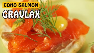 COHO SALMON GRAVLAX - A GREAT SCANDINAVIAN CHRISTMAS RECIPE! | Fishing with Rod