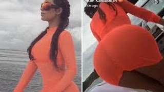 Kim Kardashian twerk on snapchat!